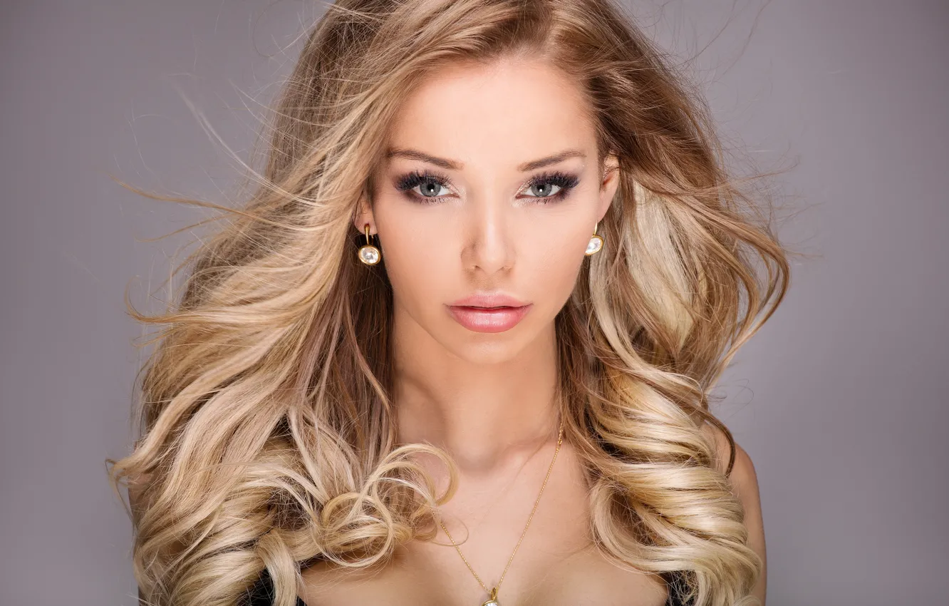 Photo wallpaper model, pretty, look