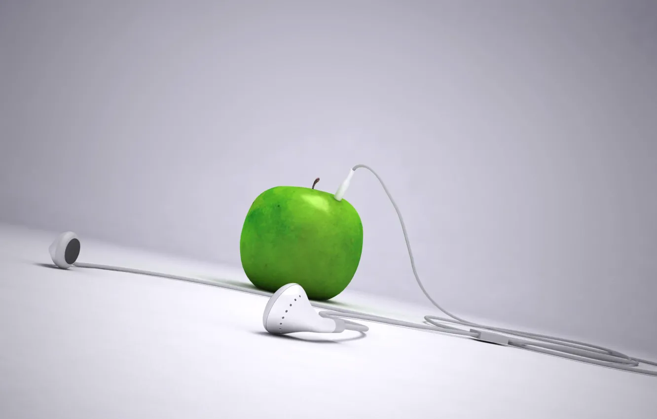 Photo wallpaper apple