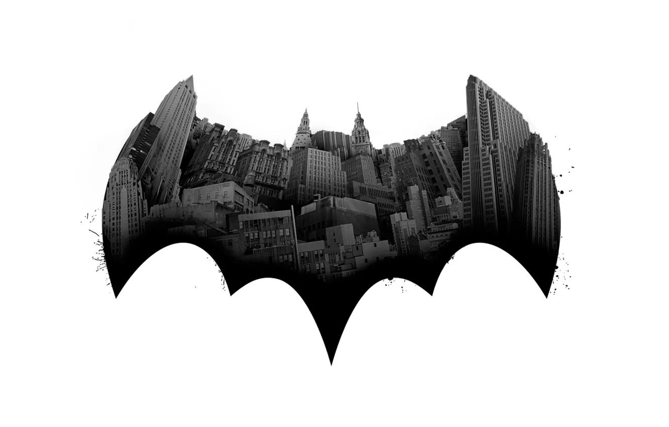 Photo wallpaper logo, game, Batman, Batman: A Telltale Game Series
