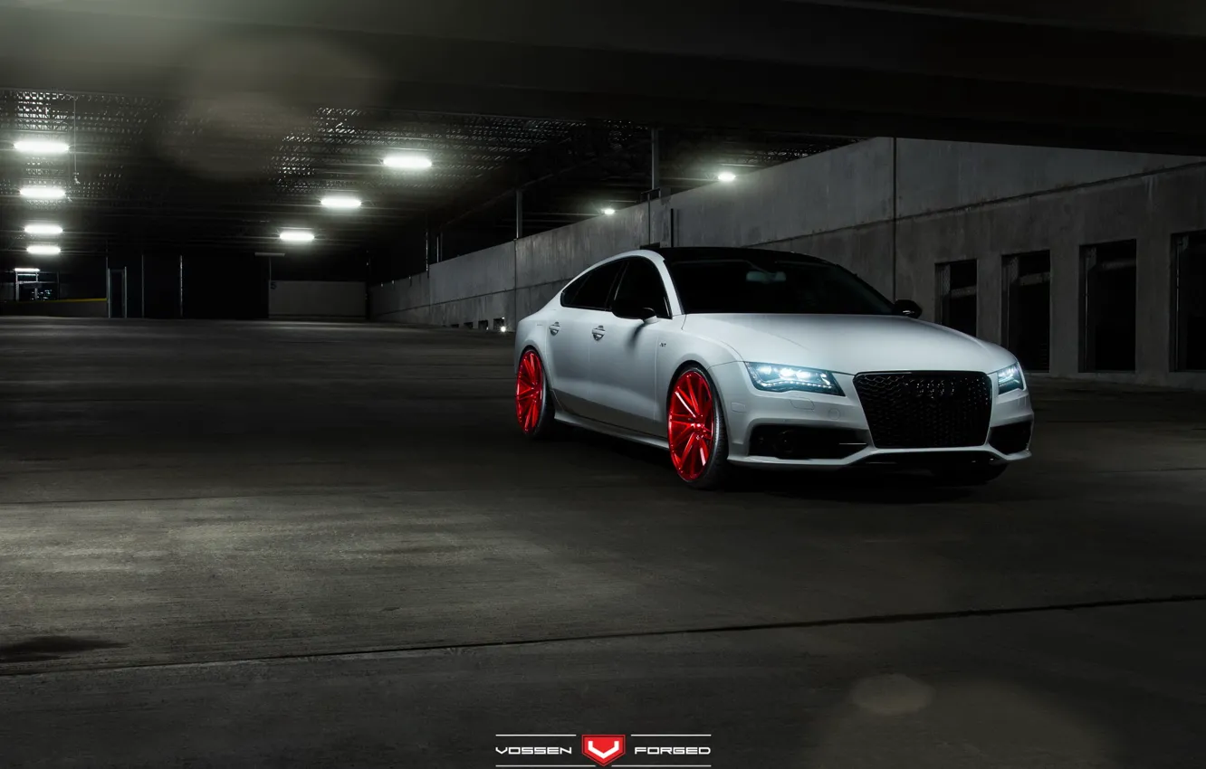 Photo wallpaper car, tuning, Vossen Wheels, Elusive Motoring, Audi S7