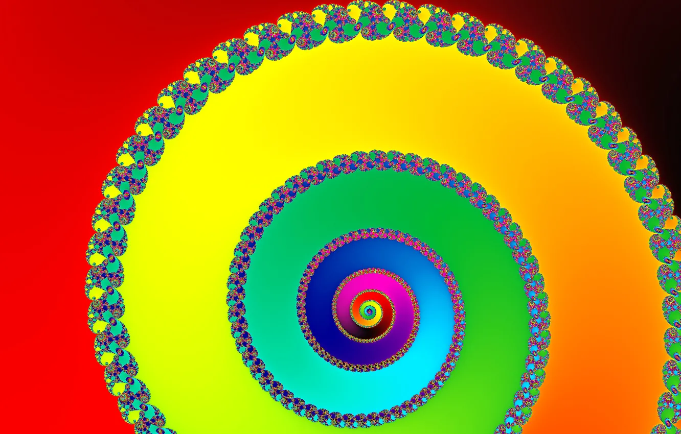 Photo wallpaper light, pattern, color, rainbow, spiral