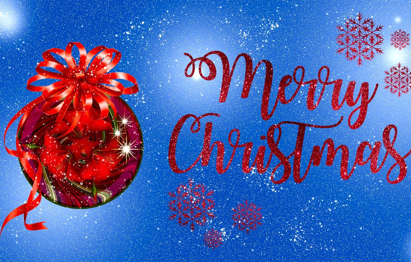 Photo wallpaper Graphics, Postcard, Bauble