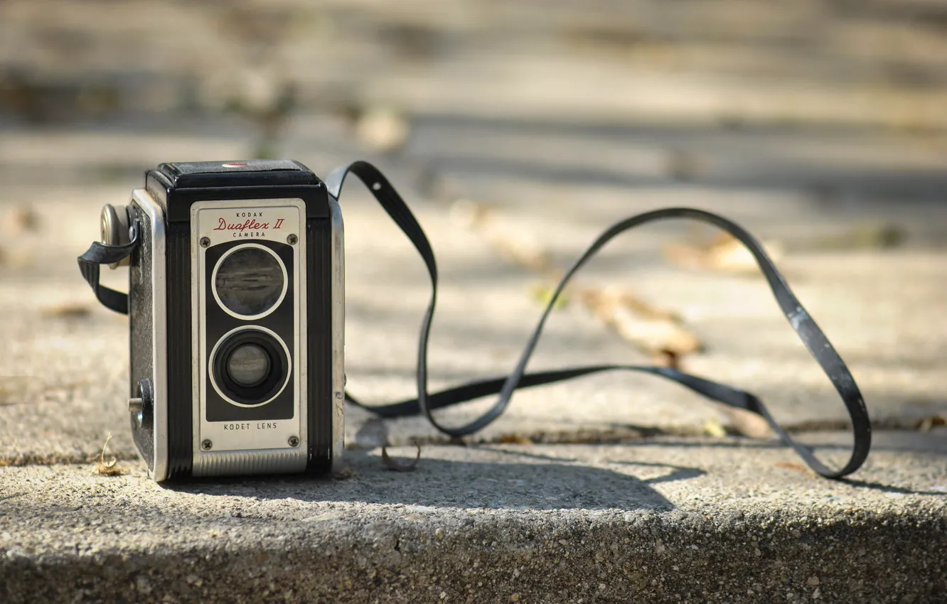 Photo wallpaper retro, camera, the camera