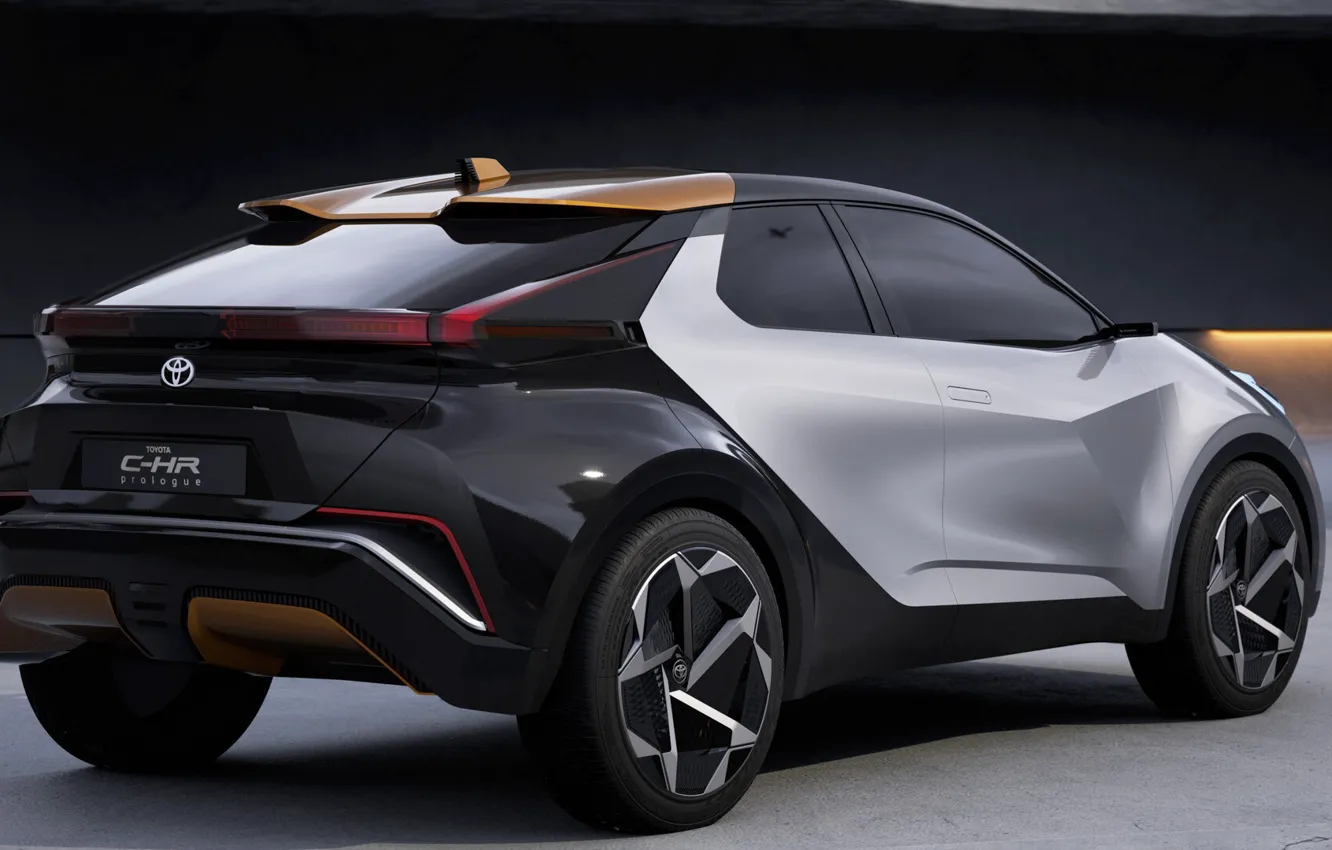 Photo wallpaper the concept car, Toyota, Toyota, Prologue, C-HR, Toyota C-HR Prologue