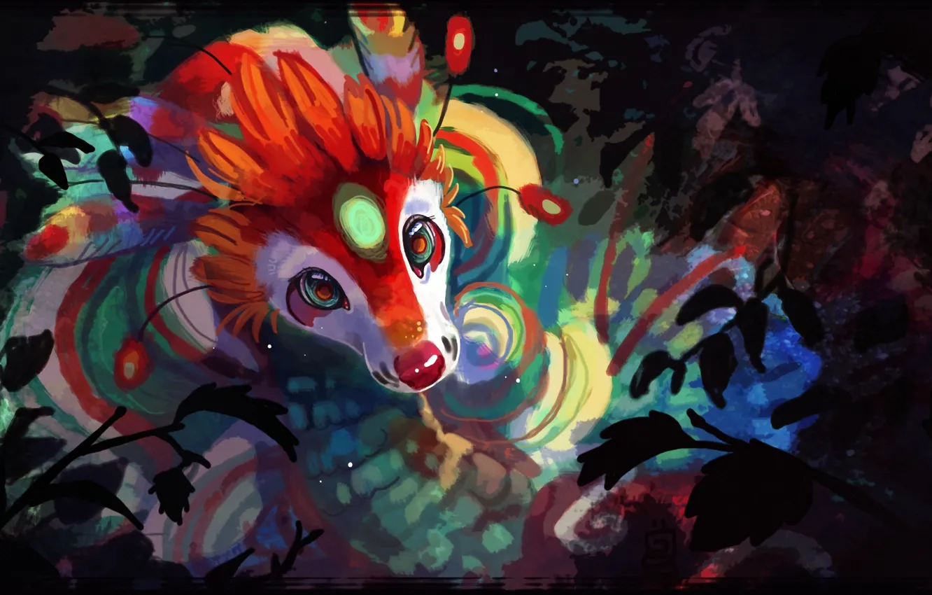 Photo wallpaper dragon, art, animal