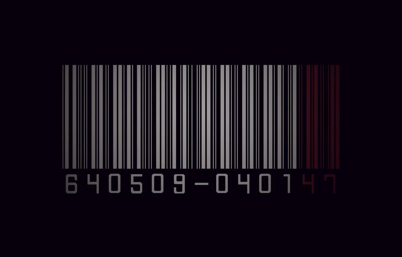 Photo wallpaper barcode, Hitman Absolution, Hitman