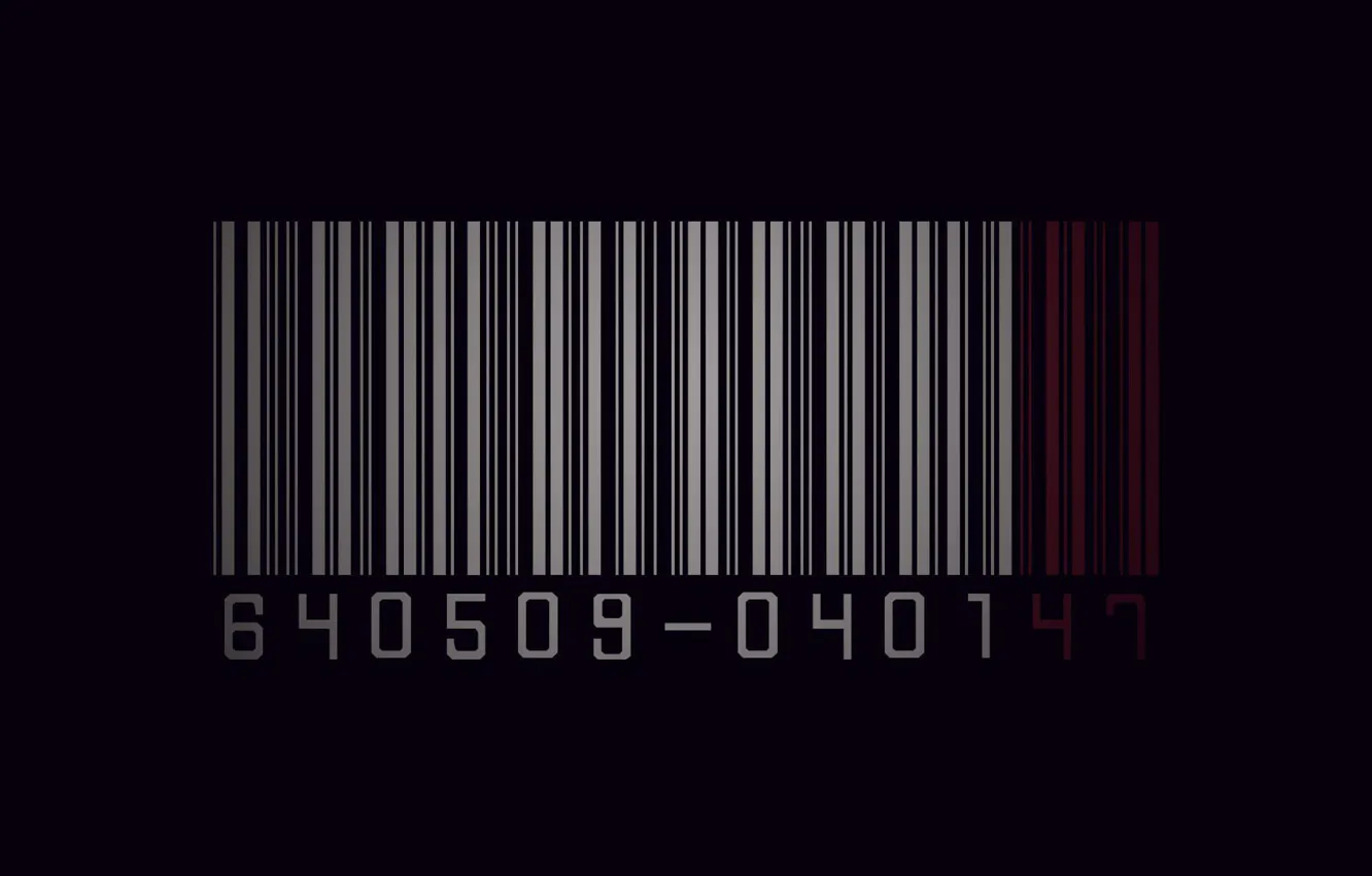 Photo wallpaper barcode, Hitman, Hitman Absolution