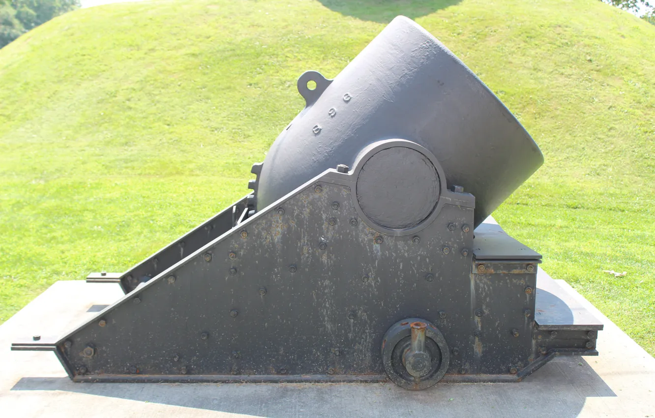 Photo wallpaper weapons, gun, mortar, 13-inch