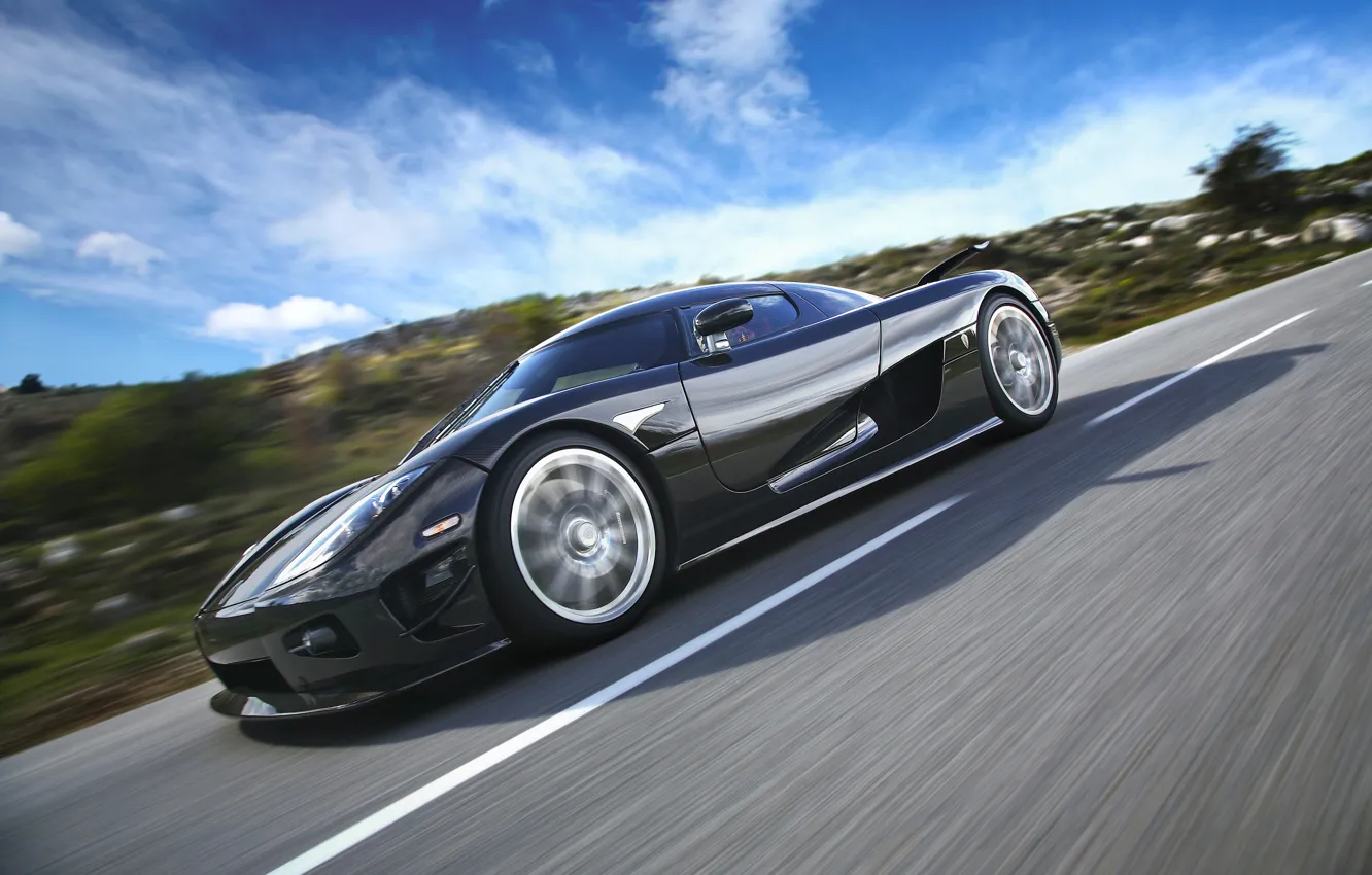 Photo wallpaper road, speed, koenigsegg ccx products