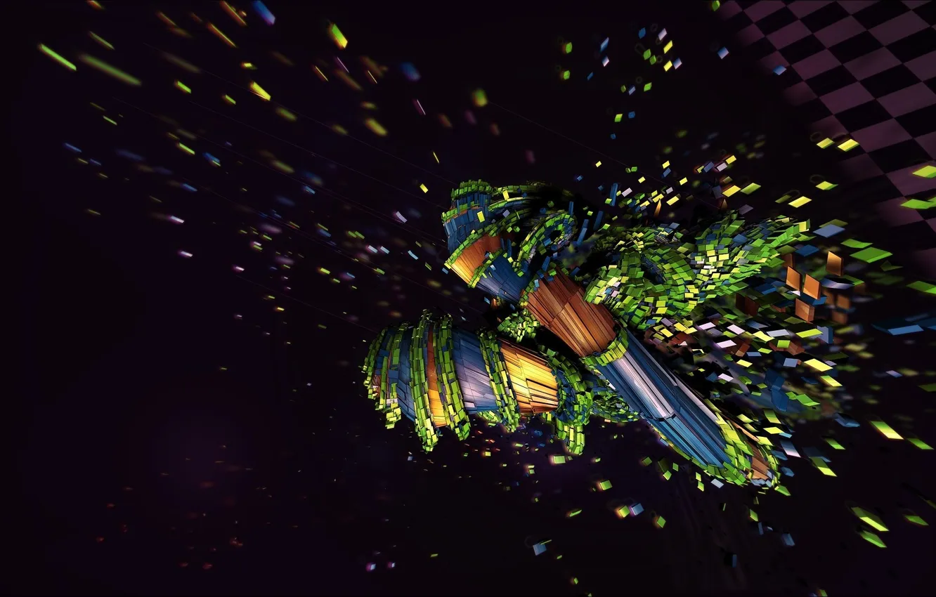 Photo wallpaper abstraction, rendering, background, Wallpaper, graphics, art, vortex