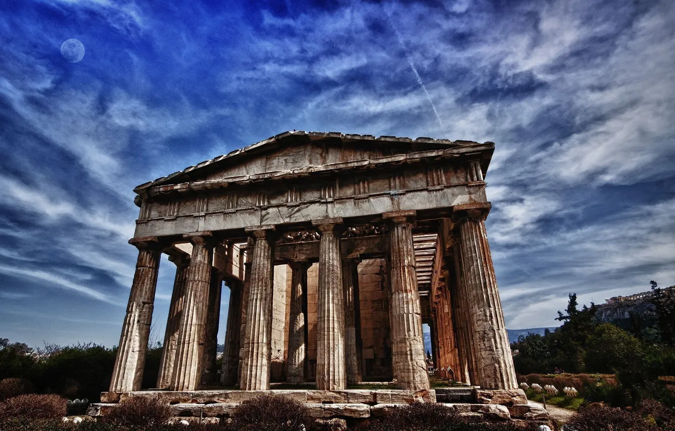 Photo wallpaper the city, Greece, attraction, The Parthenon, Athens