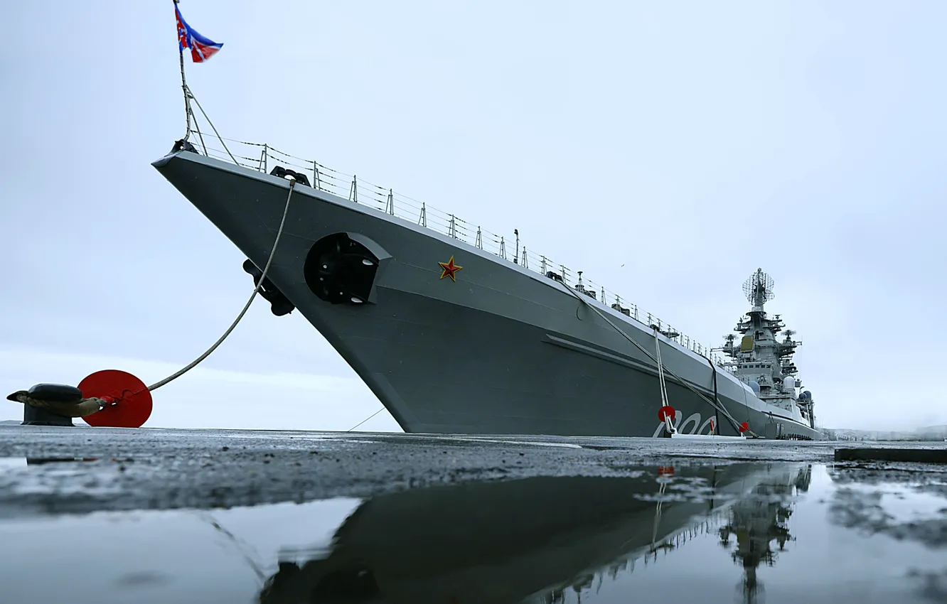 Photo wallpaper cruiser, atomic, heavy, Peter the great