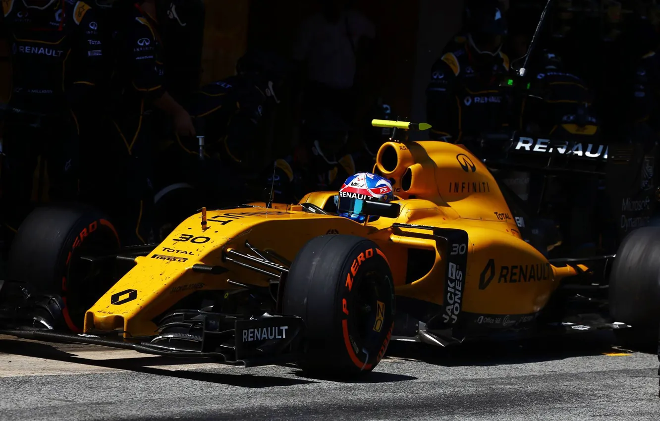 Photo wallpaper Renault, Formula 1, Reno, Team, palmer