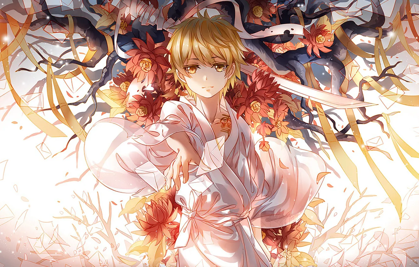 Photo wallpaper anime, boy, art, A Homeless God, Noragami, Yukine to keep In moderation