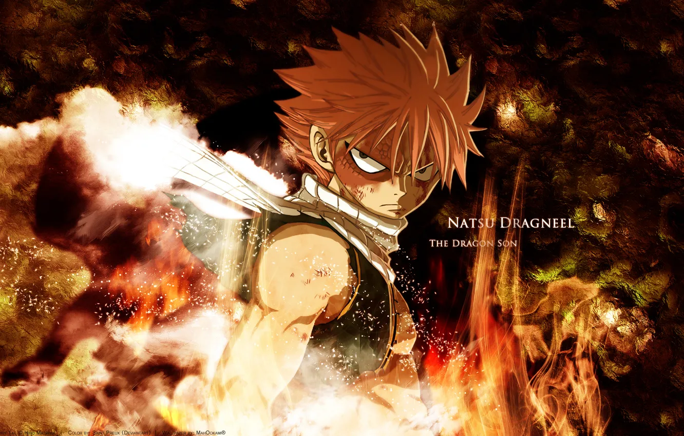 Photo wallpaper flame, dragon, fairy tail, The Natz Can Dragonil