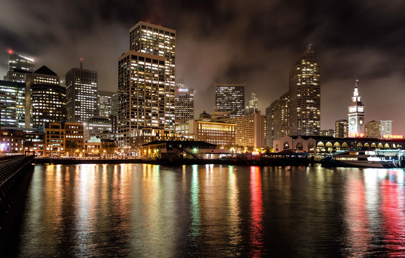 Photo wallpaper the sky, city, the city, street, building, home, skyscrapers, CA