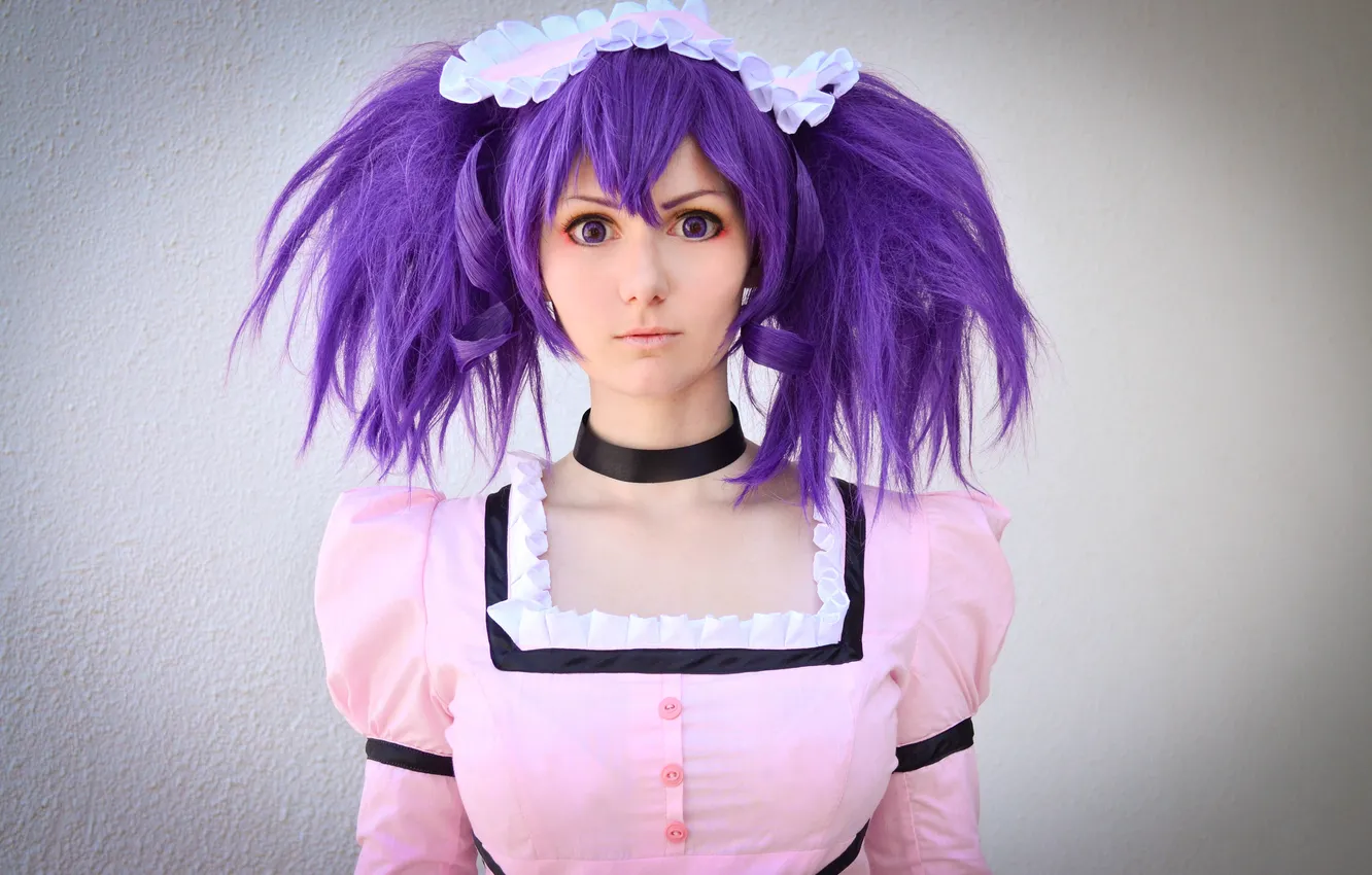 Photo wallpaper cosplay, future diary, Minene, Urry