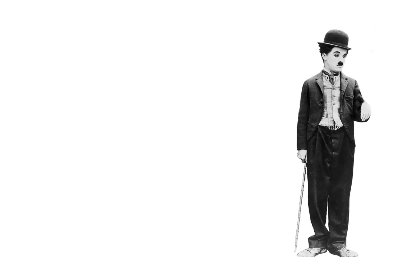 Photo wallpaper hat, actor, comedian, Charlie chaplin, Charlie Chaplin