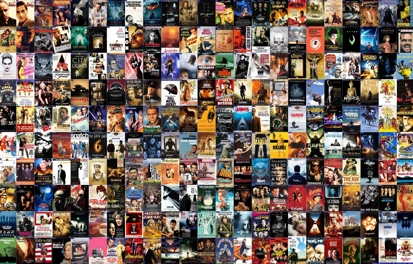 Photo wallpaper Movie, Film, Poster, Top 250 movies