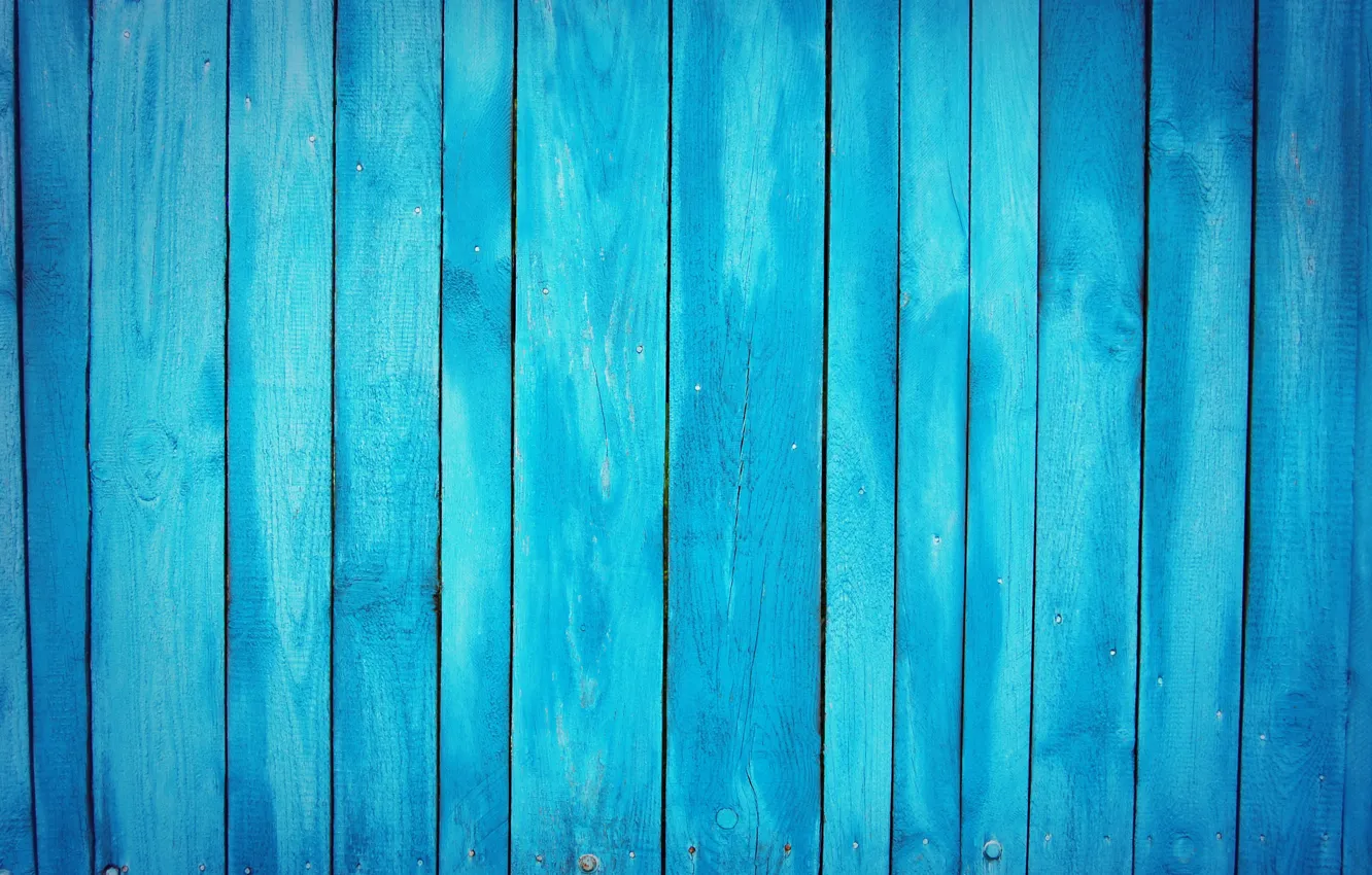 Photo wallpaper wall, wood, blue, pattern