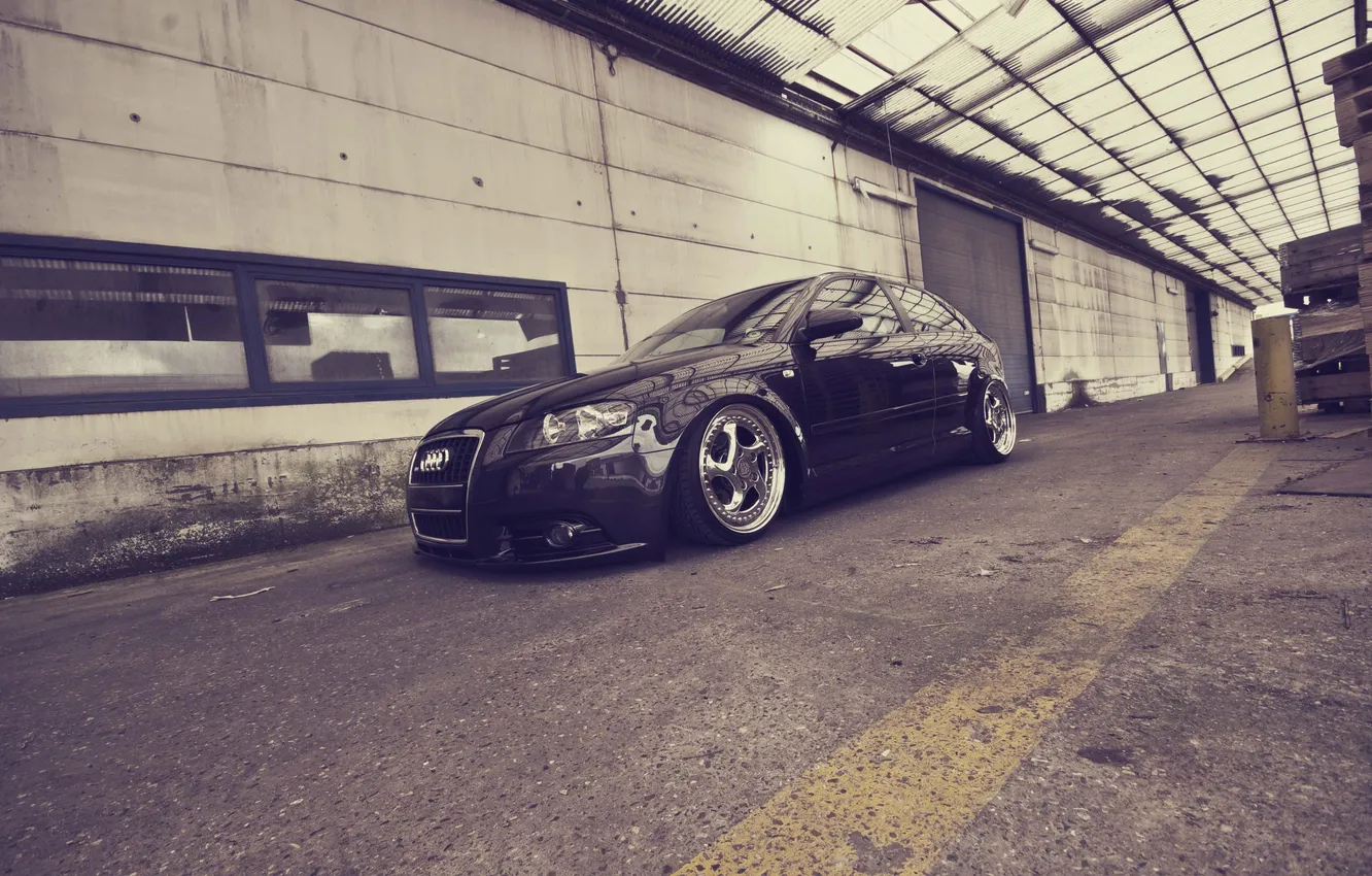 Photo wallpaper auto, photo, cars, auto, cars walls, Wallpaper HD, audi a3, city