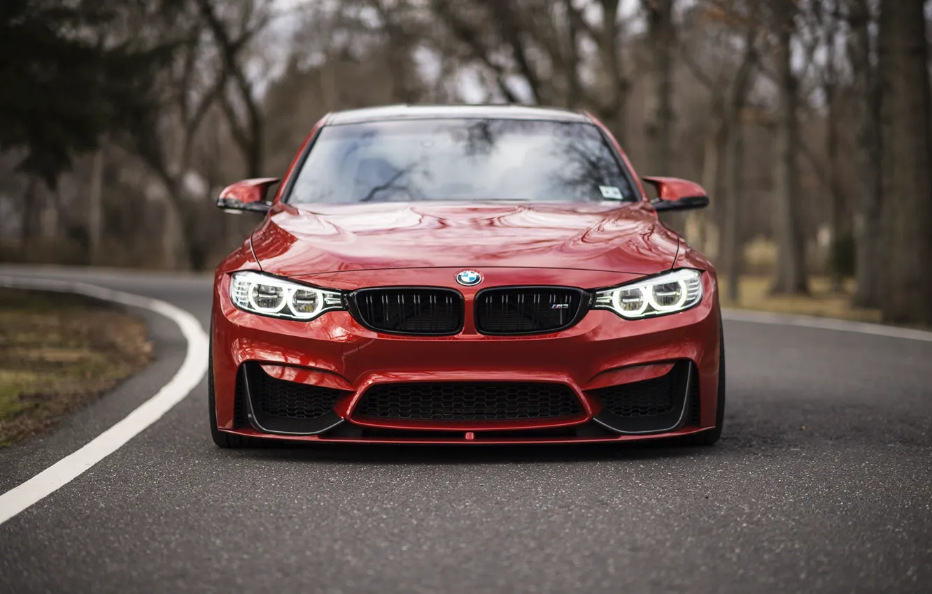 Photo wallpaper BMW, Light, RED, Face, Juicy, LED, F83