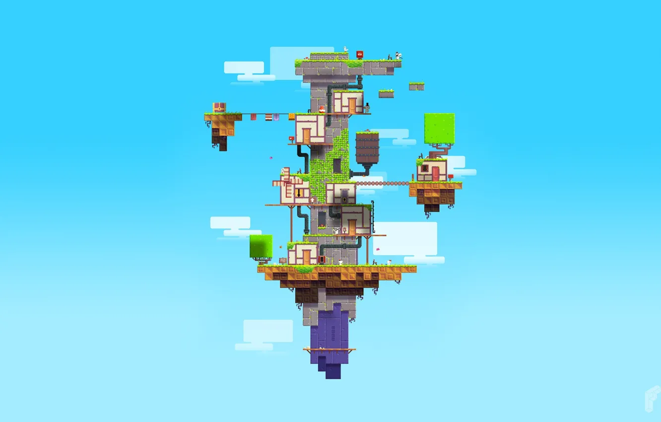 Photo wallpaper the game, game, indie, Xbox, Phil Fish, Phil Fish, Indie, Fez