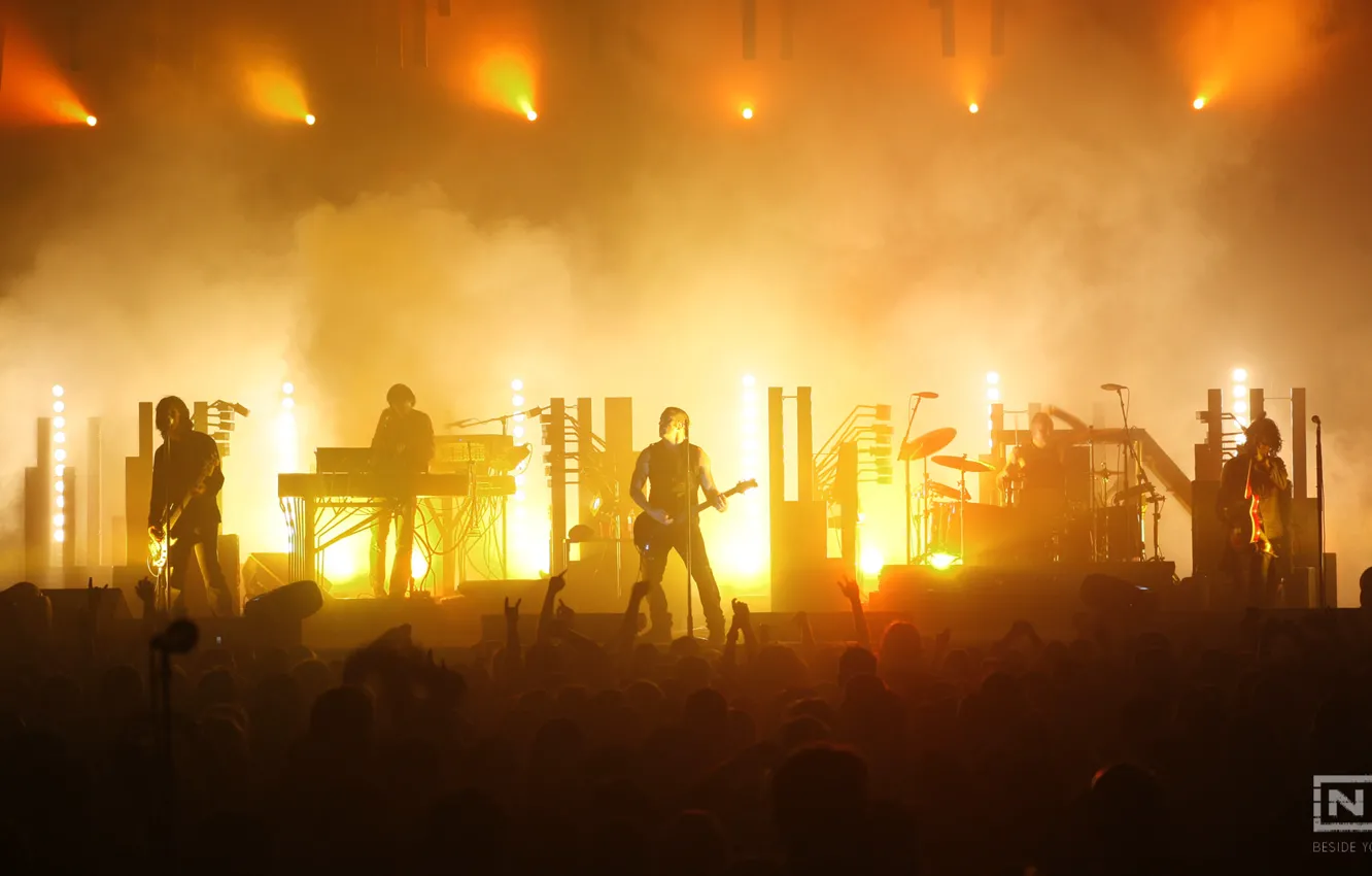 Photo wallpaper music, concert, Nine Inch Nails