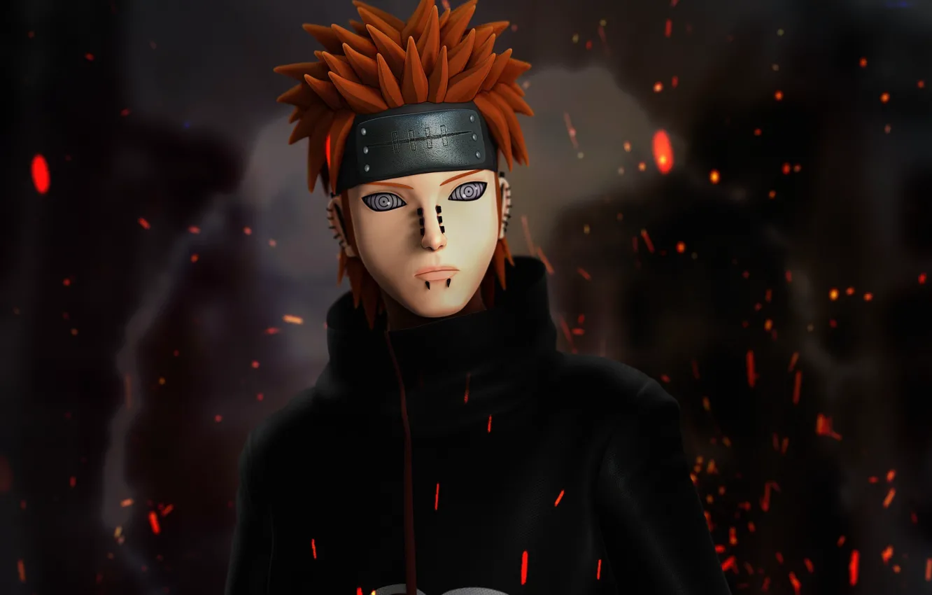 Photo wallpaper Naruto, art, rinegan, Punishment, by Khaled Ibrahim