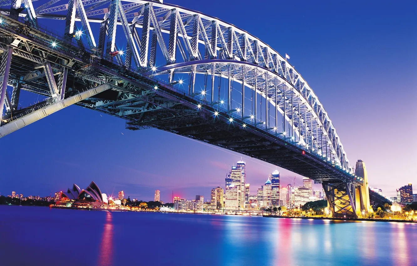 Photo wallpaper Australia, bridge, Sydney