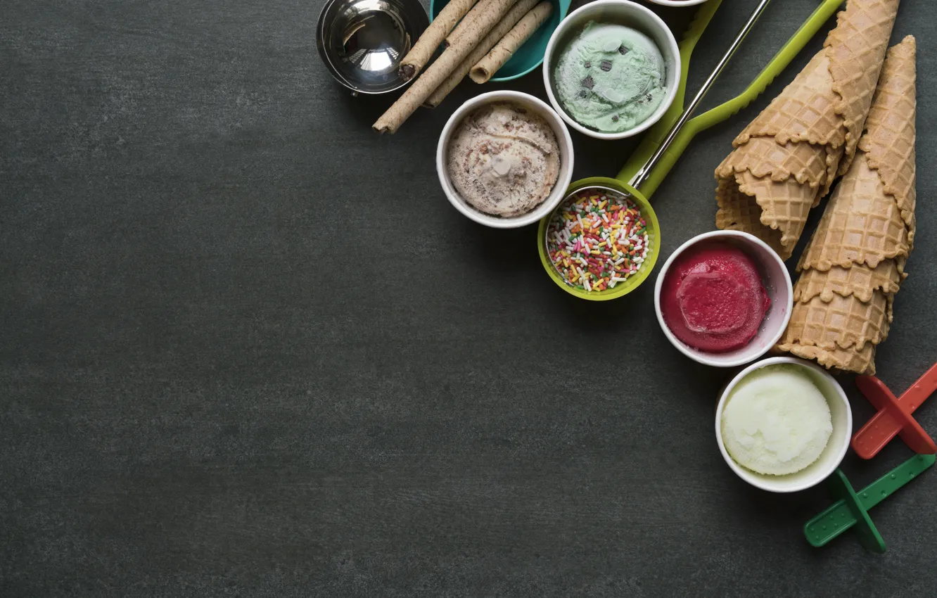 Photo wallpaper spices, ingredients, condiments