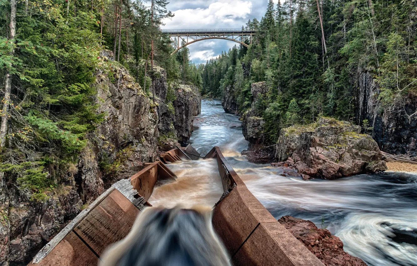 Photo wallpaper the sky, water, nature