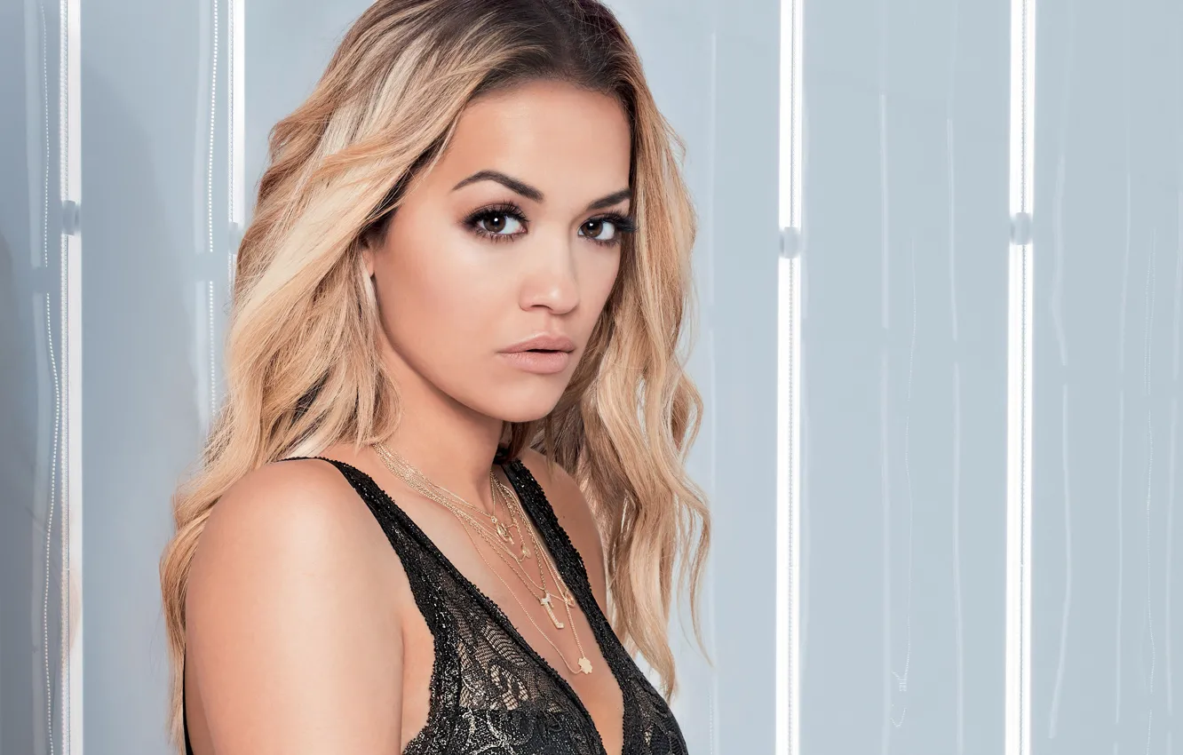 Photo wallpaper underwear, singer, Rita Ora