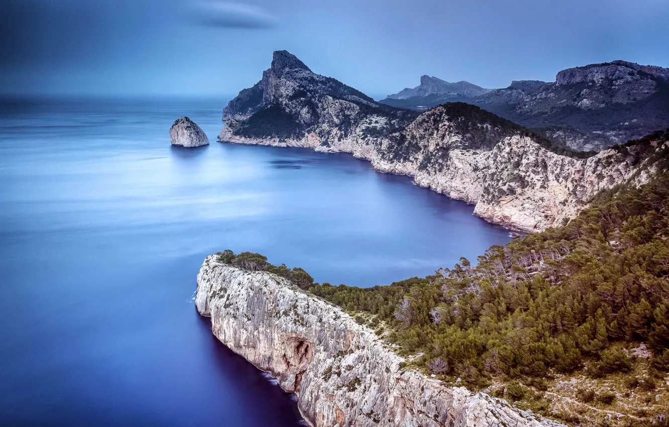 Photo wallpaper Spain, Balearic Islands, Cap de Formentor