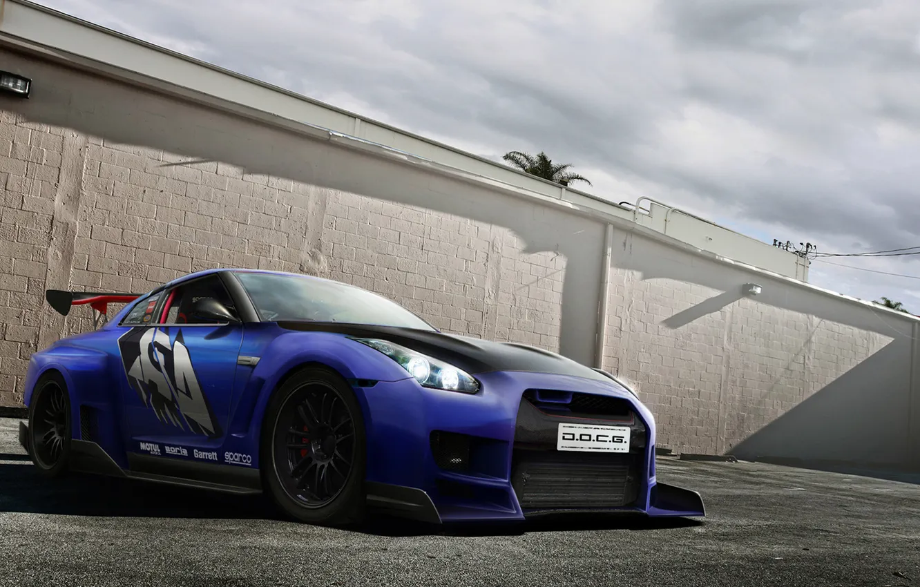 Photo wallpaper GTR, Nissan, DOCG
