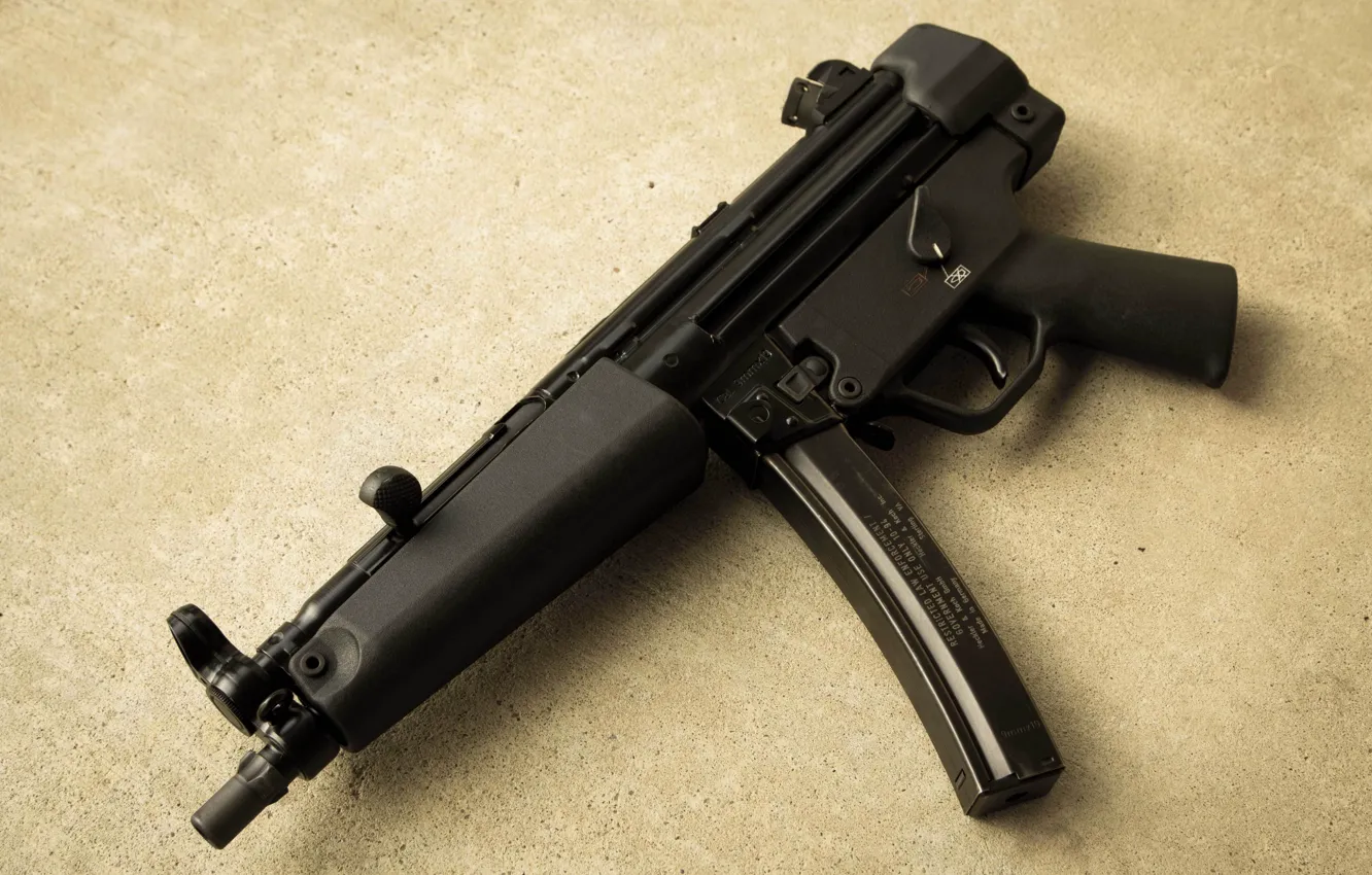 Photo wallpaper weapons, the gun, Heckler &ampamp; Koch, MP5