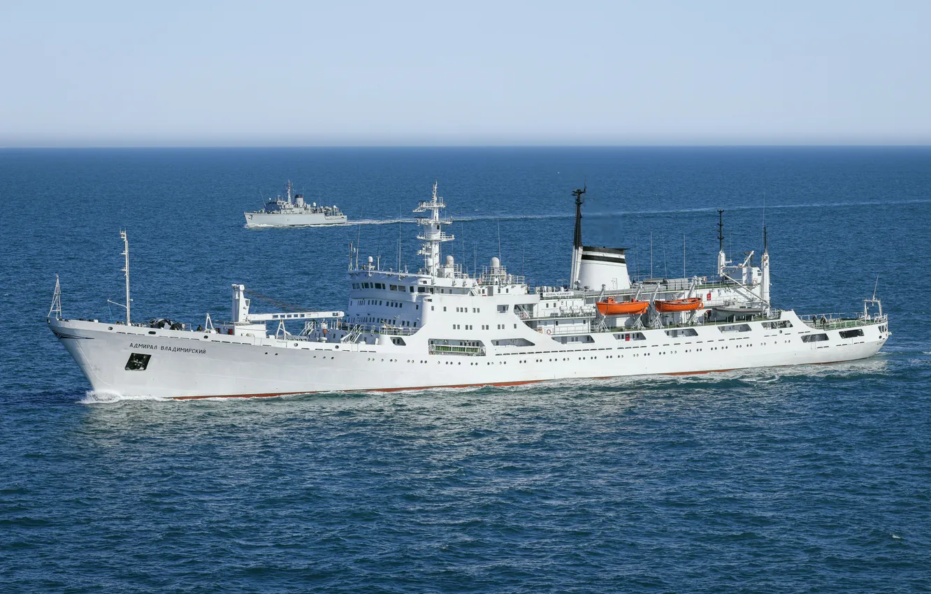 Photo wallpaper ship, Admiral Vladimirsky, oceanographic research