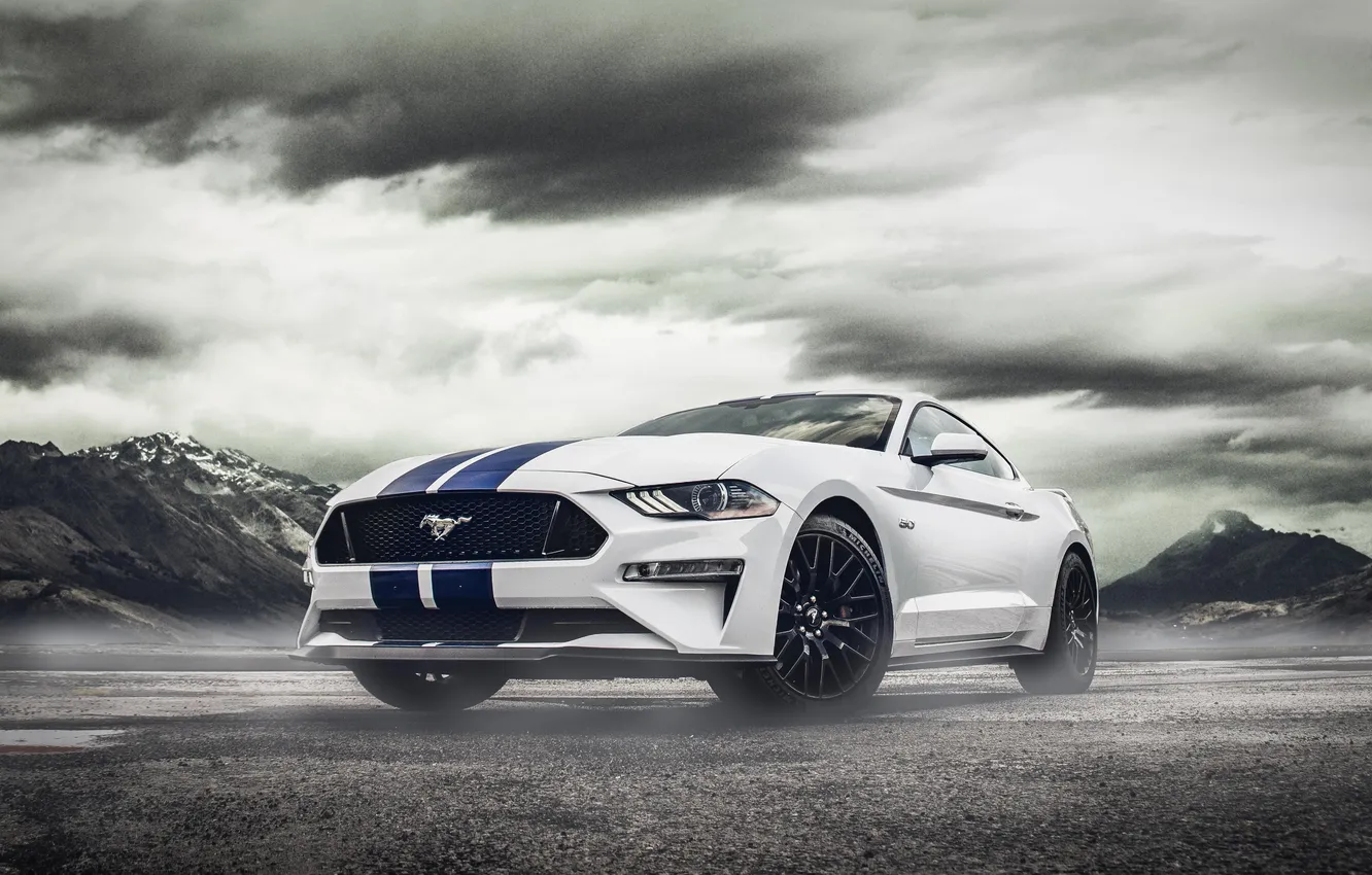 Photo wallpaper mustang, ford, carros, Ford Mustang New