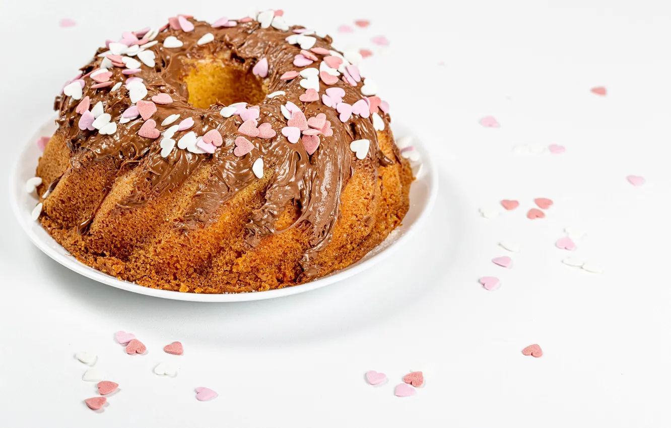 Photo wallpaper chocolate, pie, cakes, sweet, decor, cupcakes