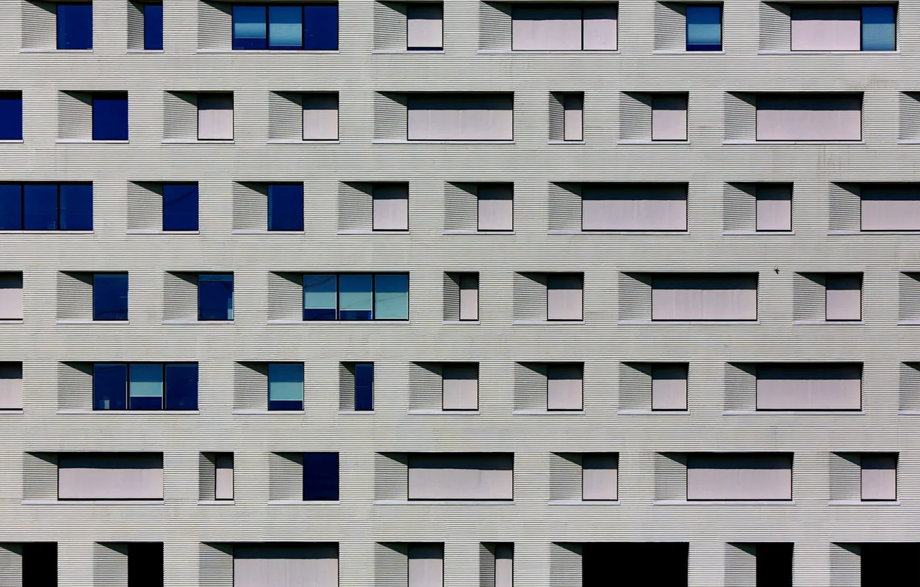 Photo wallpaper building, home, window, opening