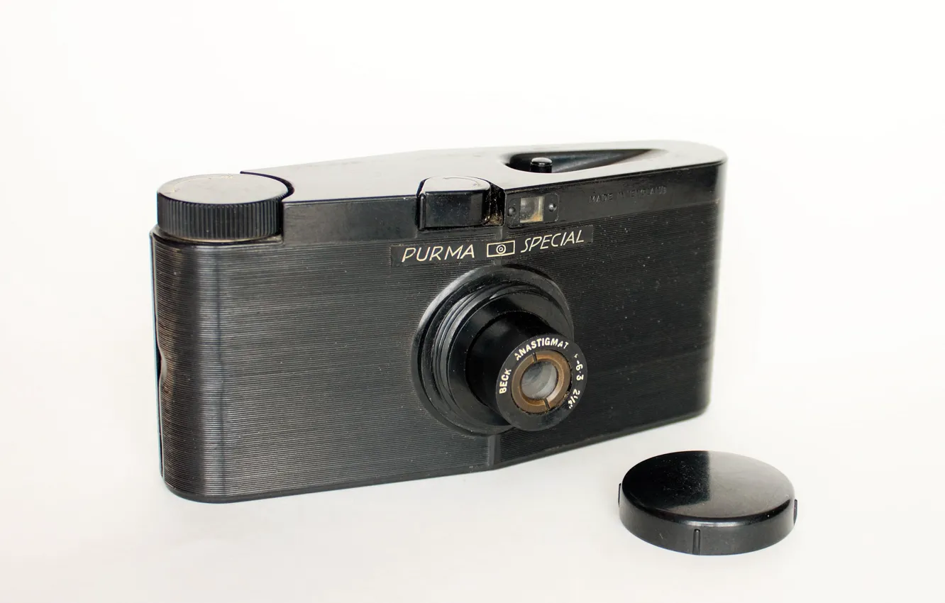 Photo wallpaper macro, background, camera, junk