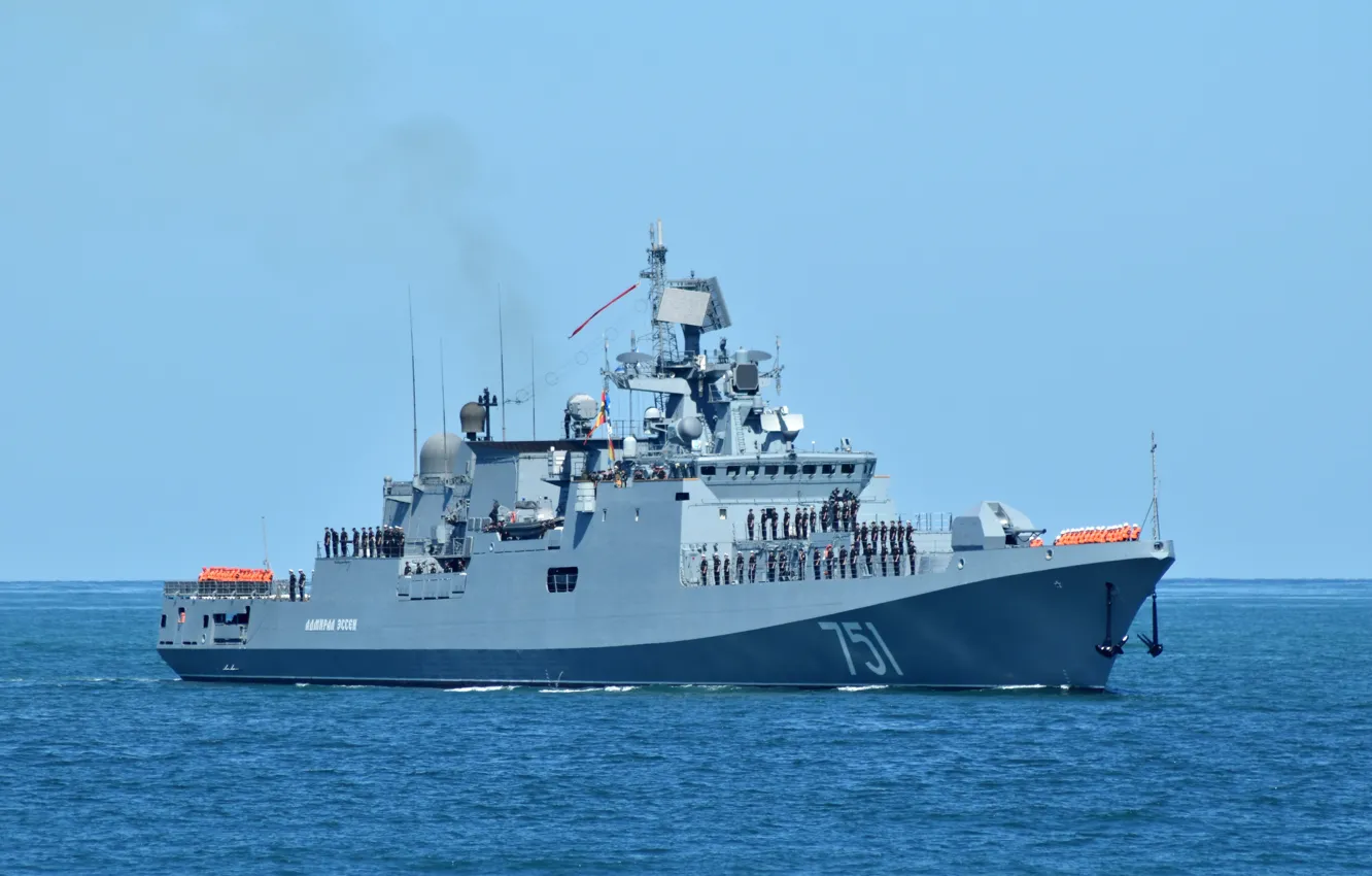 Photo wallpaper ship, frigate, guard, Admiral Essen
