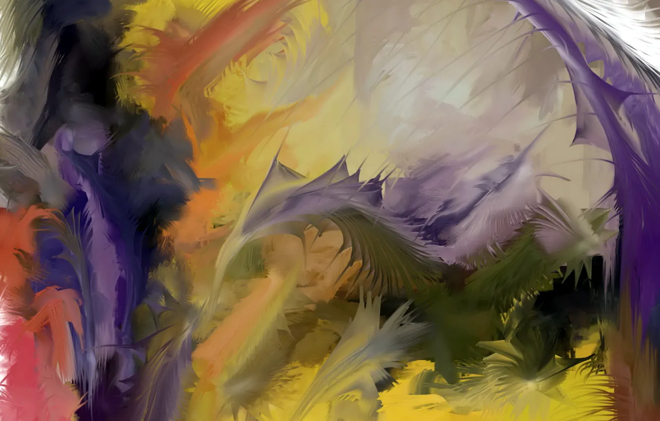 Photo wallpaper style, background, paint, picture