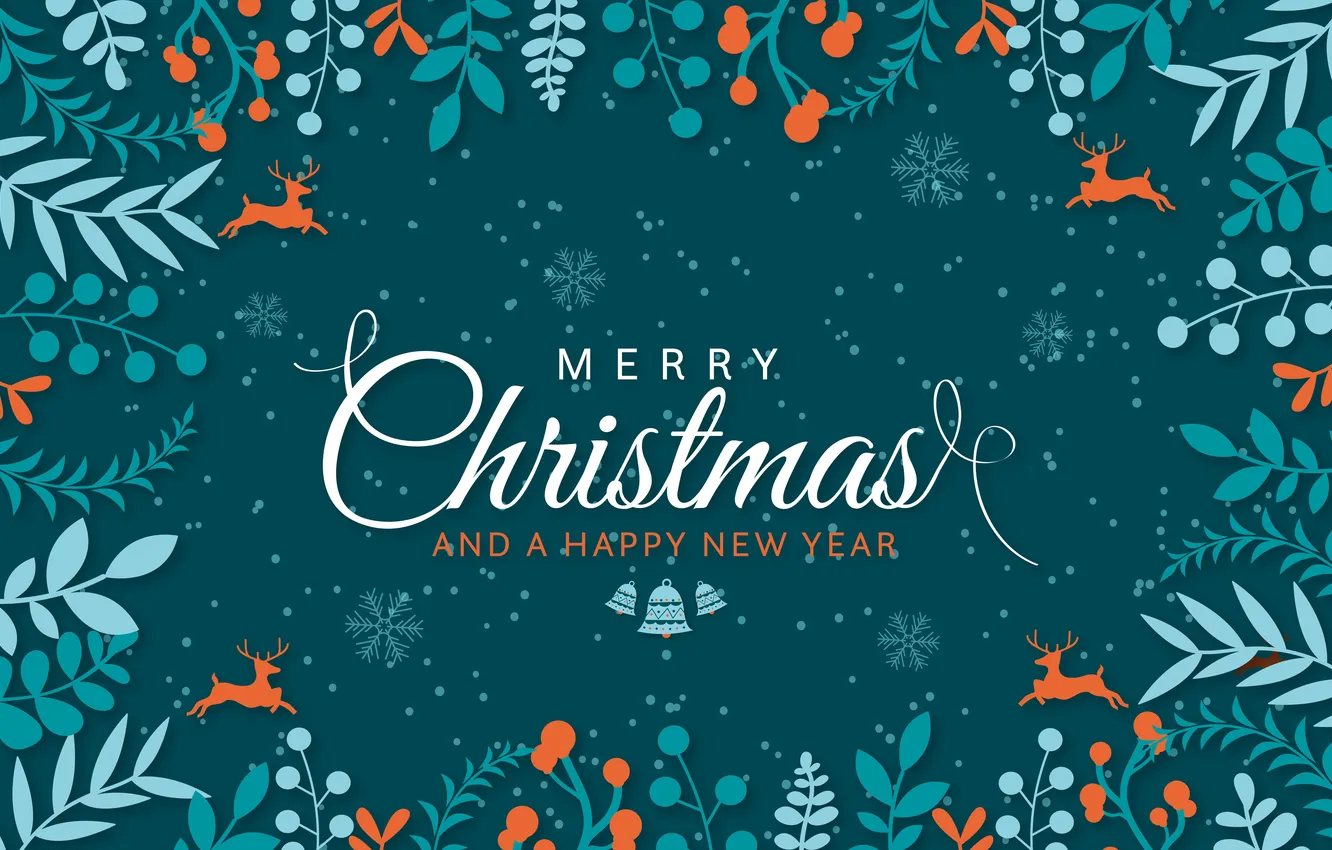 Photo wallpaper holiday, new year, Happy New Year, Merry Christmas, merry Christmas