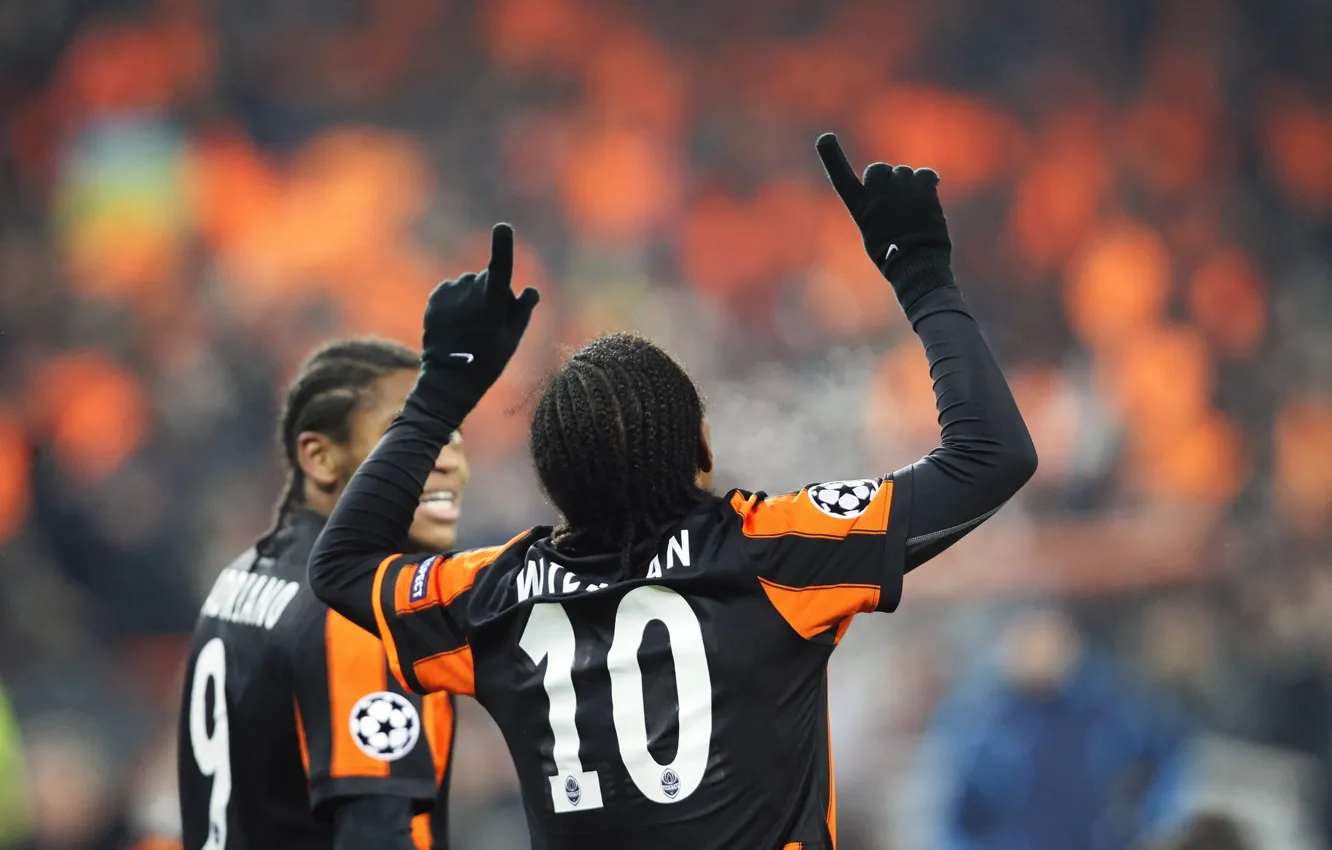 Photo wallpaper football, sport, Luiz Adriano, Donetsk, Miner, Willian