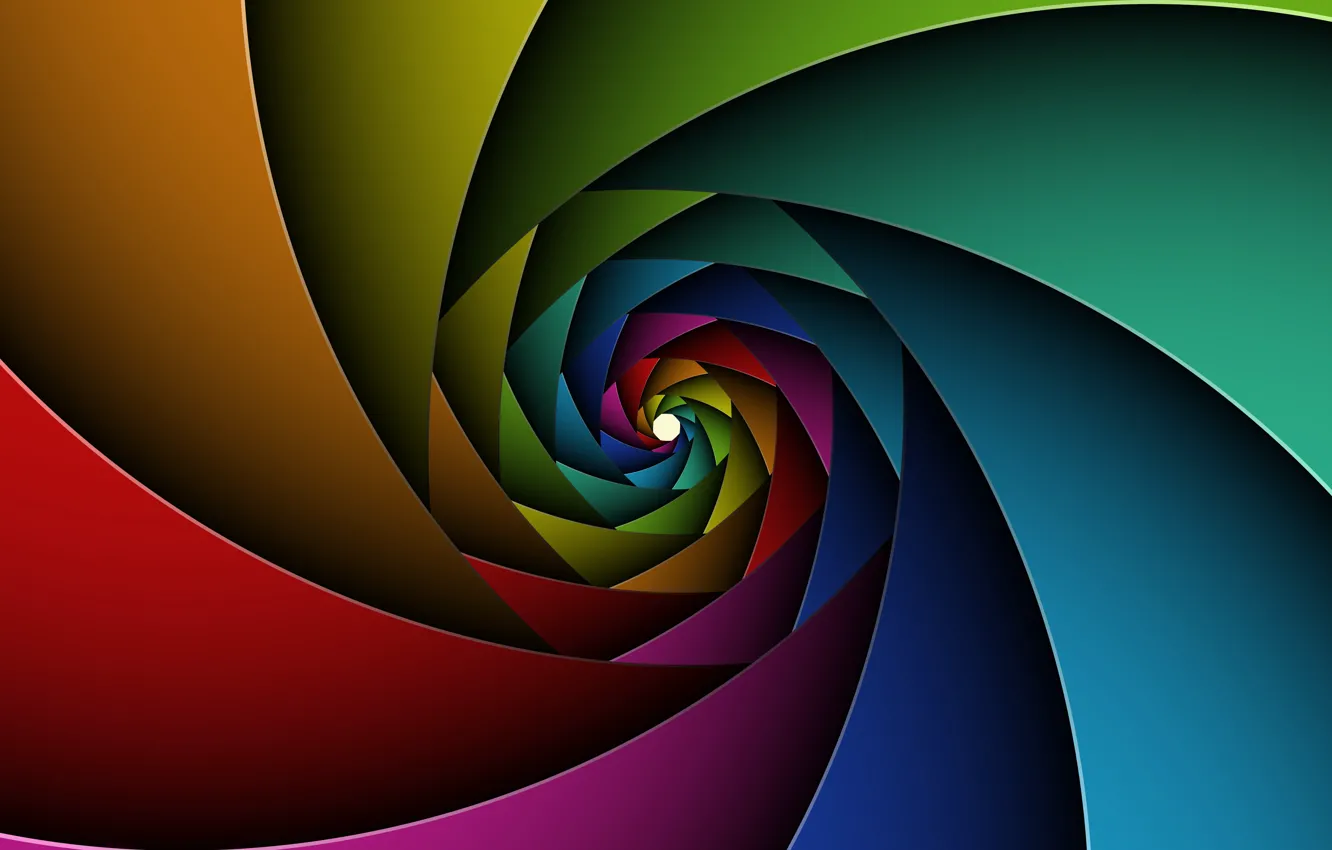 Photo wallpaper colours, spin, chart