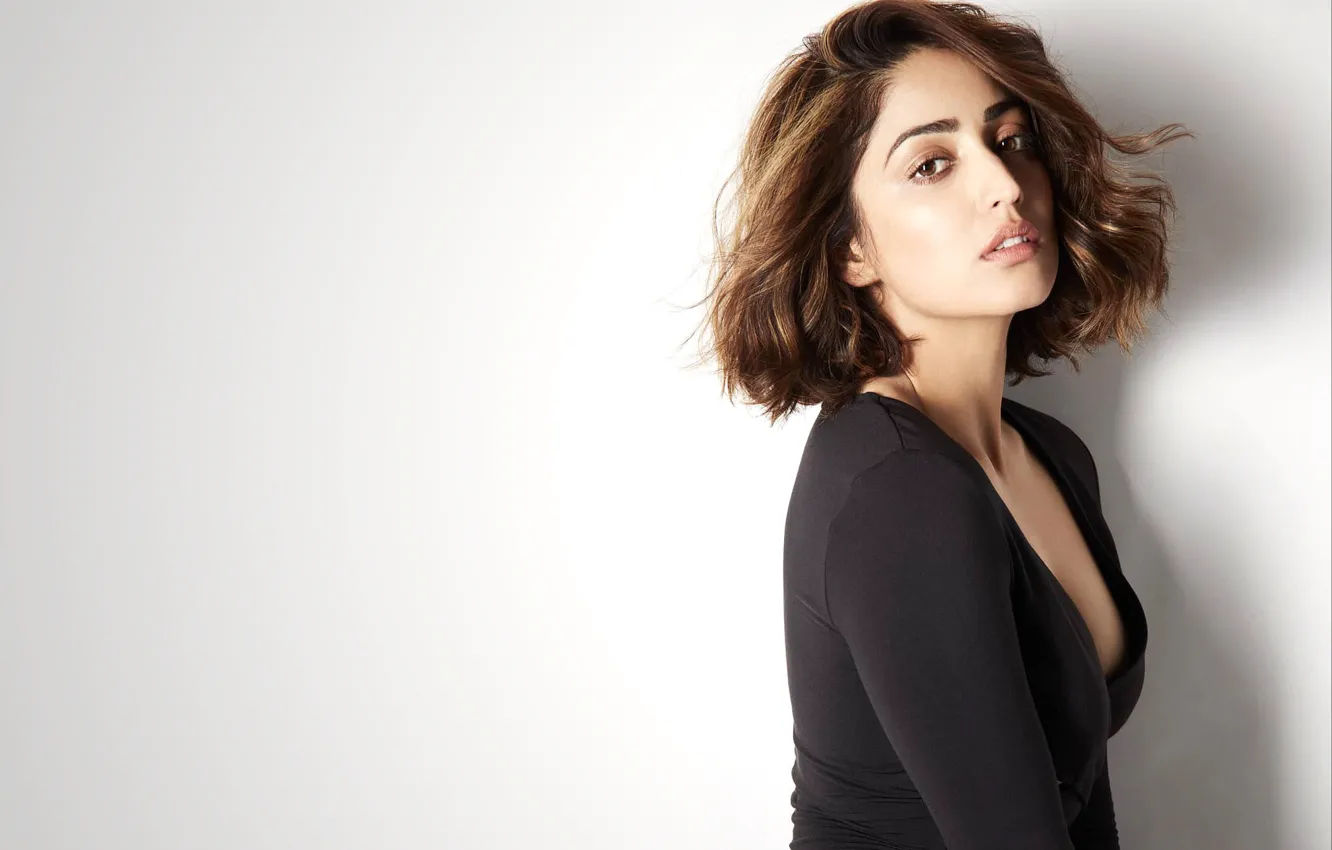 Photo wallpaper girl, hot, sexy, eyes, smile, beautiful, figure, model