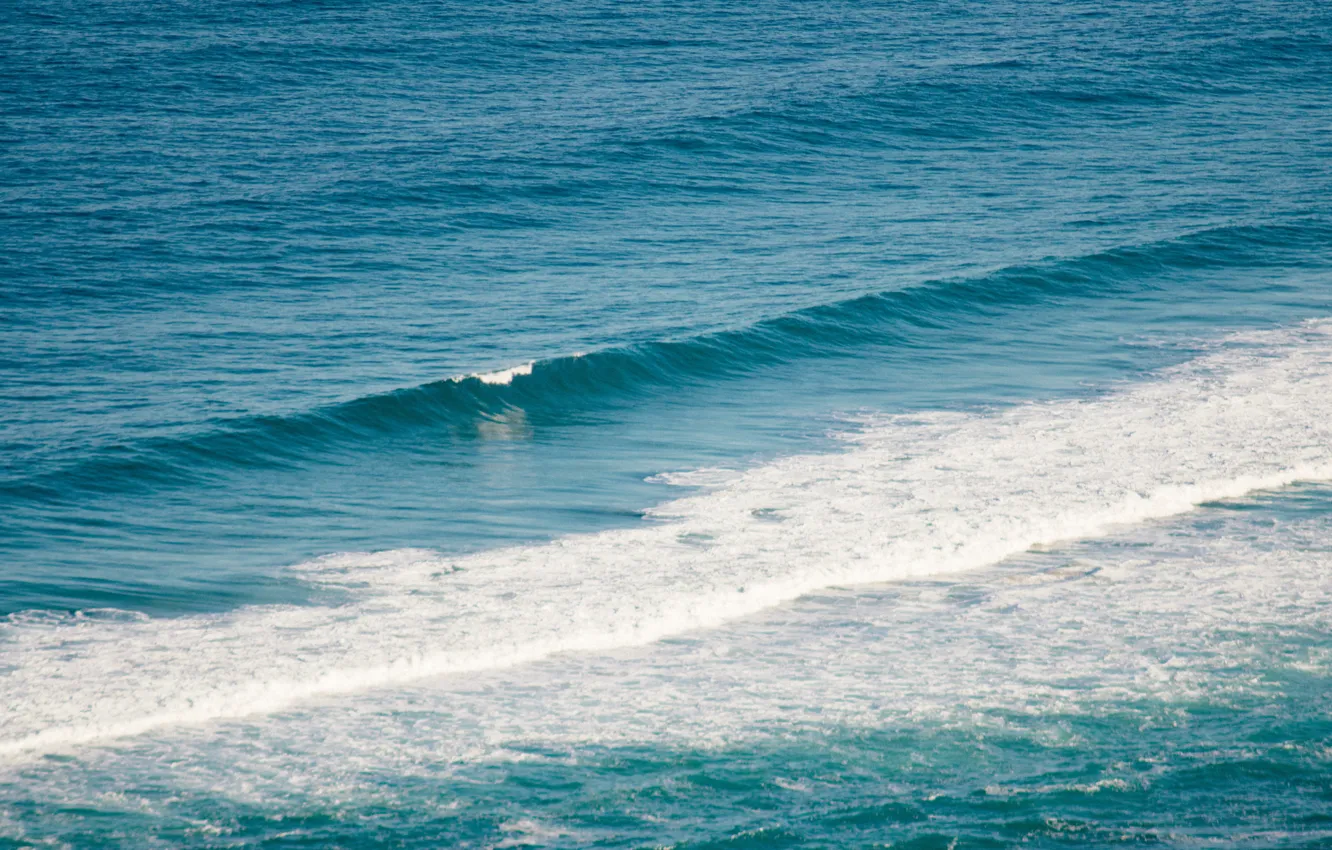 Photo wallpaper sea, wave, summer