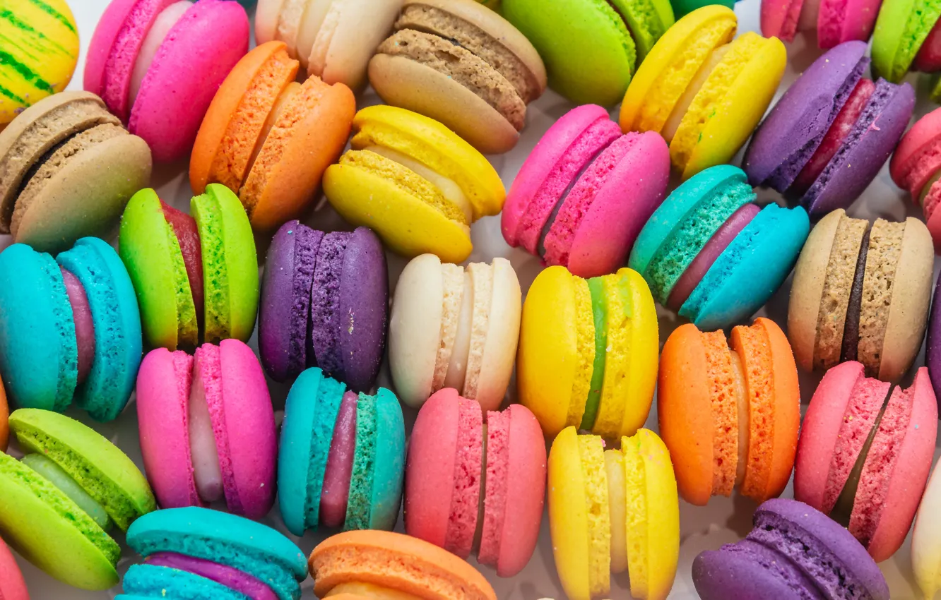 Photo wallpaper colorful, cake, dessert, pink, sweet, sweet, dessert, bright