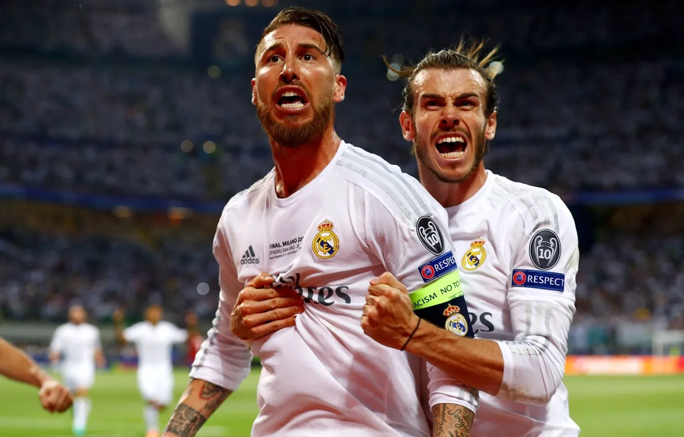 Photo wallpaper football, victory, player, real madrid, real Madrid, football, champions league, Real Madrid
